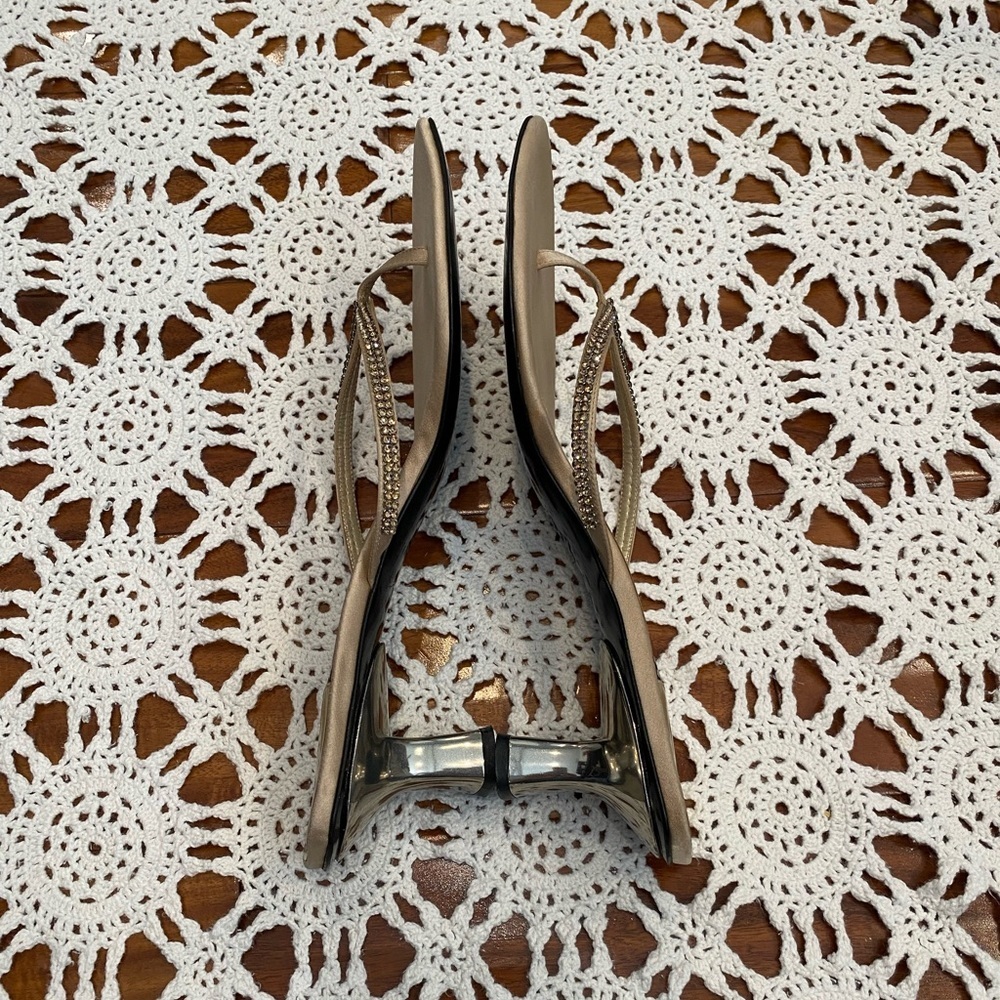 Lerre Sandals embellished with Swarovski Crystals  size 40 - Picture 6 of 8